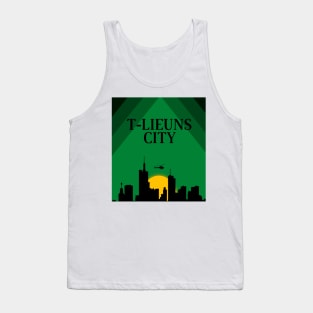 t- lieuns sunset city Tank Top